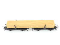 Märklin H0 4665 Güterwagen Langholzwagen Drehschemelwagen 2-tlg. mit Holzladung