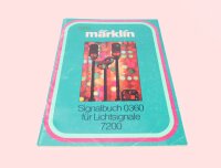 Märklin H0 0360 Signalbuch für Lichtsignale 7200