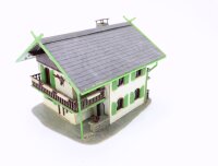 Faller H0 B-286 Gebäude Alpenhaus Pension Rosel gebaut