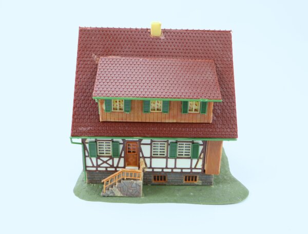 Faller H0 B-272 Gebäude Badisches Fachwerkhaus Wohnhaus gebaut