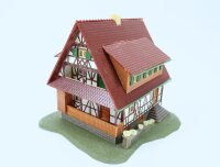 Faller H0 B-272 Gebäude Badisches Fachwerkhaus Wohnhaus gebaut