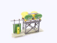 Faller H0 B-145 Gebäude Tankstelle Diesel BP - gebaut