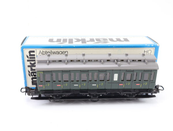 Märklin H0 4004 Personenwagen 2. Klasse 330 Stg grün