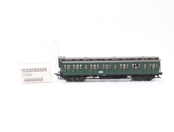 Fleischmann H0 5085 Personenwagen m. Bremserhaus 2. Klasse 20 664 DRG / OVP
