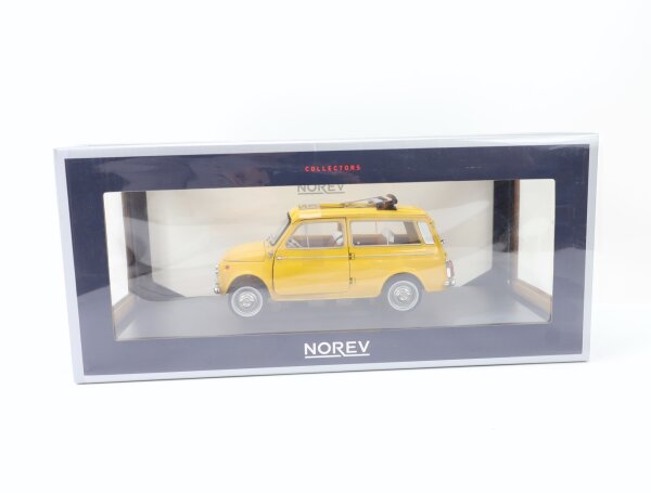 Norev 187724 Modellauto PKW Fiat 500 Giardiniera (1968) Positano Yellow 1:18 OVP