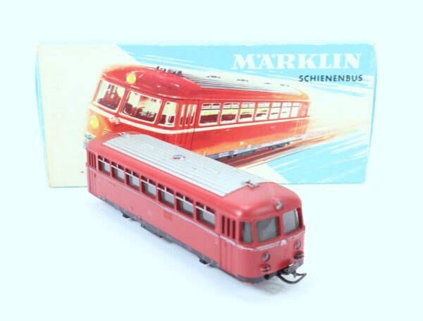 Märklin H0 3016 Dieseltriebzug Schienenbus rot BR 959 189 DB / OVP