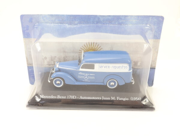 De Agostini Modellauto PKW Mercedes-Benz 170D (1954) 1:43 OVP