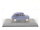 Modellauto PKW Fiat 600 Blau 1:43 im Display
