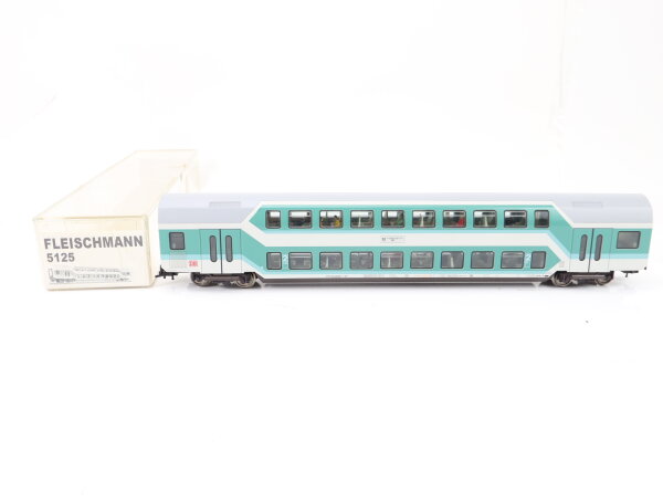 Fleischmann H0 5125 K Personenwagen Doppelstock 35 090-2 DB NEM
