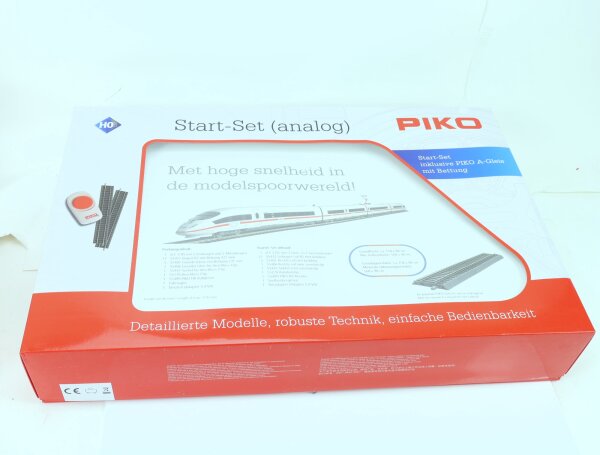 Piko H0 97929 Start-Set 27-tlg. ICE 3 mit A-Gleis und Fahrregler / OVP