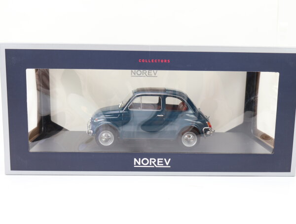 Norev 187770 Modellauto PKW Fiat 500 L (1968) Blue Turchese / 1:18 OVP