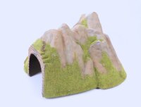 Noch H0 Landschaftsbau großer Tunnel Ecktunnel mit See 2-gleisig