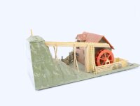 Faller H0 B-225 Gebäude Wassermühle Wasserrad