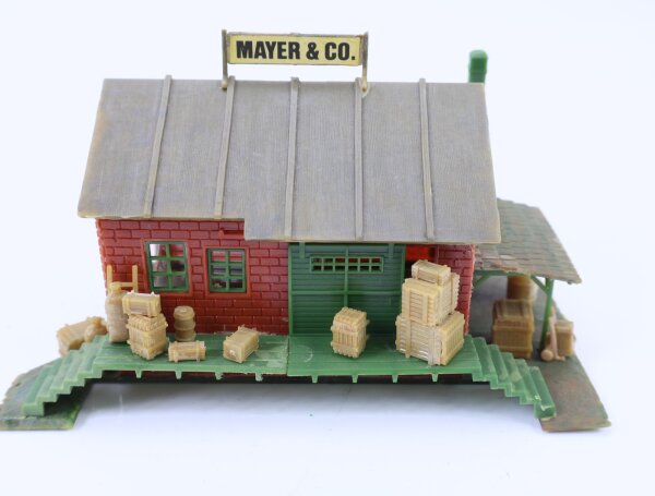 Faller H0 Gebäude kleiner Güterschuppen mit Verladerampe