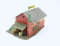 Faller H0 Gebäude kleiner Güterschuppen mit Verladerampe