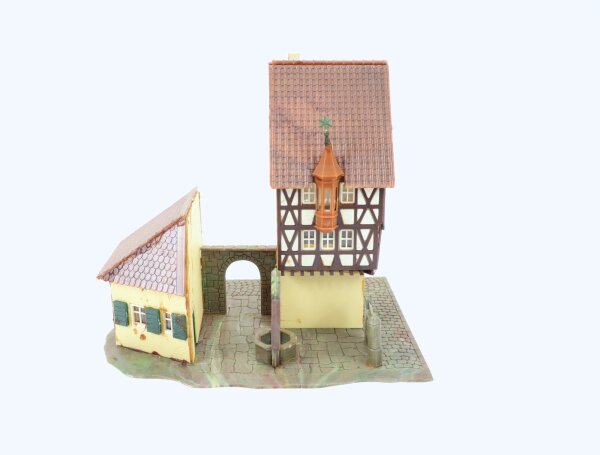 Faller H0 B-934 Gebäude fränkisches Fachwerkhaus mit Kiosk