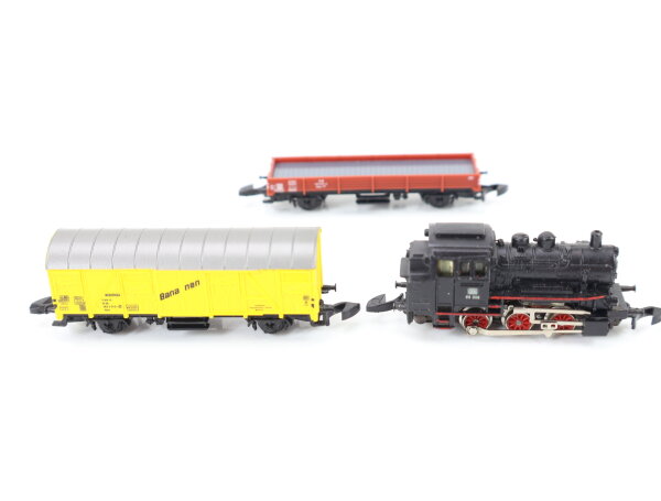 Märklin mini-club Spur Z 8909 S Startset 16-tlg. Güterzug mit Gl