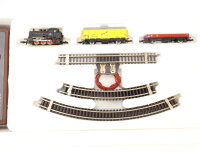 Märklin mini-club Spur Z 8163 S Startset 16-tlg. Güterzug mit Gleisoval u. Trafo