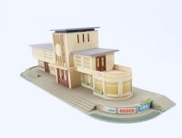 Kibri H0 0/51/4 Gebäude Bahnhof aus den 50er Jahren