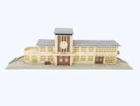Kibri H0 0/51/4 Gebäude Bahnhof aus den 50er Jahren