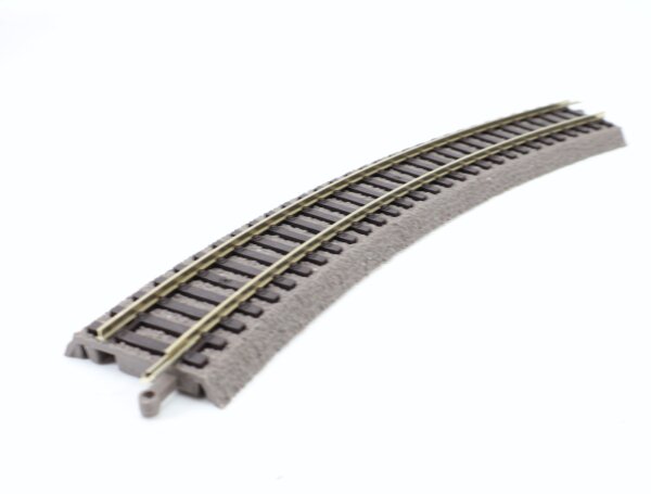 Piko H0 55412 1x A-Gleis gebogen mit Bettung R2 / 422 mm