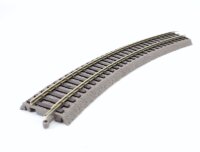 Piko H0 55412 1x A-Gleis gebogen mit Bettung R2 / 422 mm