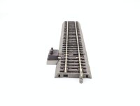 Piko H0 55406/55270 Gleis m. Bett. Gerade G231 mit Anschluss-Sockel und -Clip