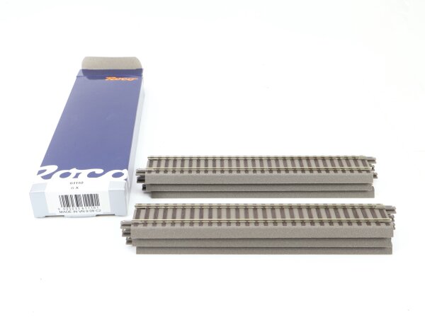 Roco H0 61110 Gleismaterial 6x Schiene gerade G200 Vollprofil in OVP