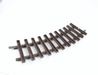 LGB Spur G 1100 Gleismaterial Gleis Vollprofil gebogen R=600 mm schwarze Schiene