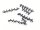 Minitrix N 66539 30x Isolierverbinder Isolierschienenverbinder für Gleis 1:160