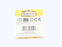 Brawa 3041  Zubehör 10x Muffen rund gelb Ø 2,5 mm 1:87