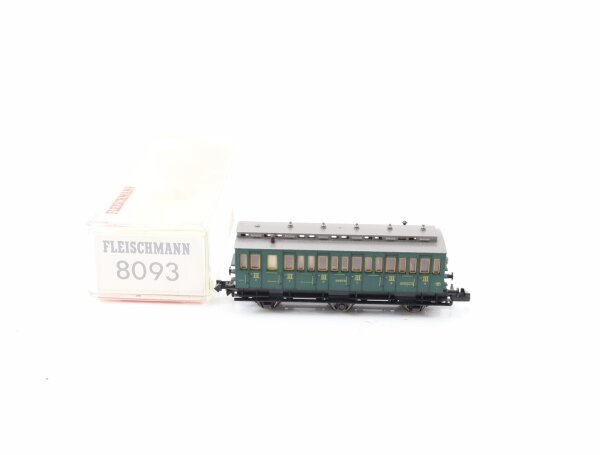 Fleischmann N 8093 Personenwagen Abteilwagen 3. Klasse 55579 OVP