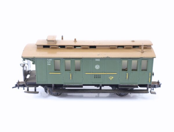 Fleischmann H0 1403 Personenwagen Packwagen Postwagen