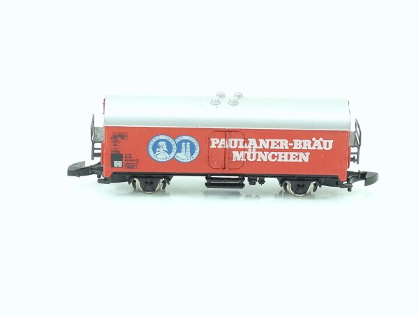 Märklin miniclub Z  Güterwagen Bierwagen "Paulaner-Bräu München"