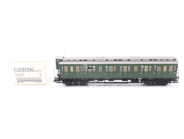 Fleischmann H0 5689 K Personenwagen Abteilwagen 1./2. Klasse 020 668 DRG NEM