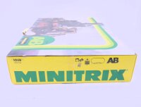 Minitrix N aus 51 1058 00 Güterzug 4-tlg. mit Gleismaterial und Trafo / defekt
