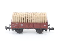 Roco H0 4307 offener Güterwagen Mittelbordwagen mit...