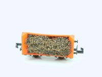 Arnold N 4480 Güterwagen Lore Kipplore Schotterwagen orange mit Ladung 1:160