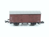 Roco N 2323 ? gedeckter Güterwagen G10 braun