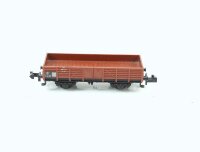 Minitrix N Güterwagen Niederbordwagen braun 806 317 DB