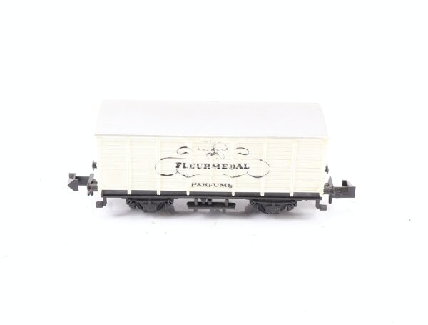 Minitrix N gedeckter Güterwagen "Fleurmedal Parfums"