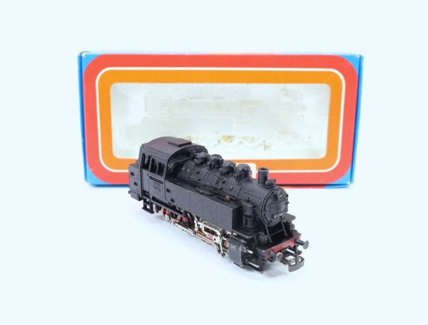 Märklin H0 3031 Dampflok Tenderlok BR 81 004 DB / TELEX Guss OVP