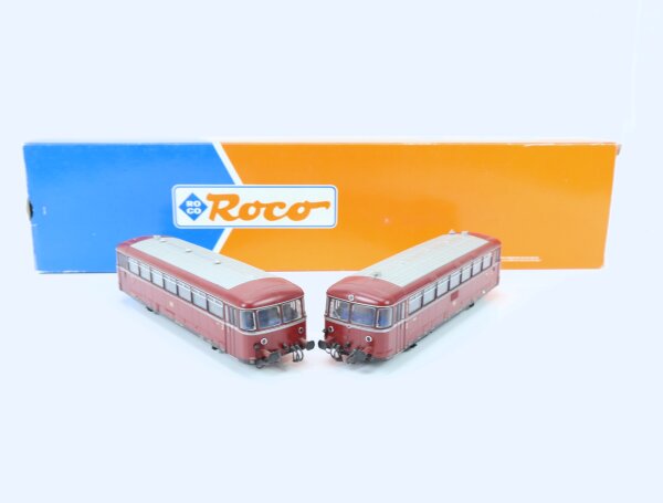 Roco H0 43018 Dieseltriebzug 2-tlg. Schienenbus mit Beiwagen BR VT 98 DB / OVP