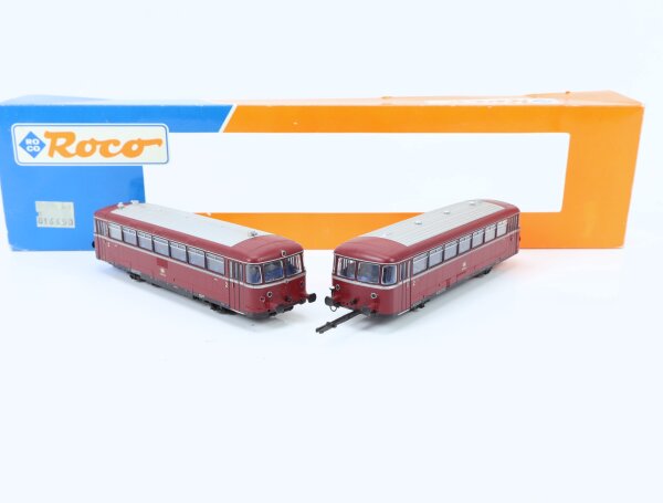 Roco H0 43045 Dieseltriebzug 2-tlg. Schienenbus mit Beiwagen BR 798/998 DB / OVP