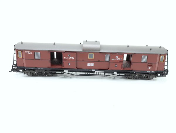 Fleischmann H0 5800 Personenwagen Gepäckwagen Erfurt 3022 K.P.E.V.