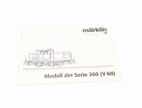 Märklin H0 Anleitung Beschreibung für...
