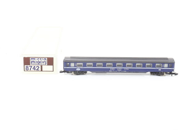 Märklin Z 8742 Personenwagen Liegewagen 2.Klasse 70 109-7 SBB / OVP