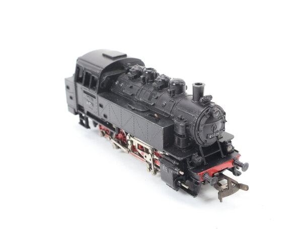 Märklin H0 3031 Dampflok Tenderlok BR 81 004 DB / TELEX Guss