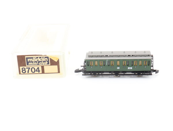 Märklin Spur Z 8704 Personenwagen Abteilwagen 1./2. Klasse 32 282 Esn DB / OVP
