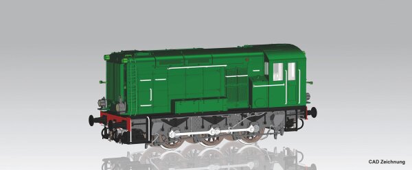 Piko H0 22012  Sound-Diesellok Rangiertraktor Rh 600 DSB III Wechselstromversion, inkl. PIKO Sound-Decoder